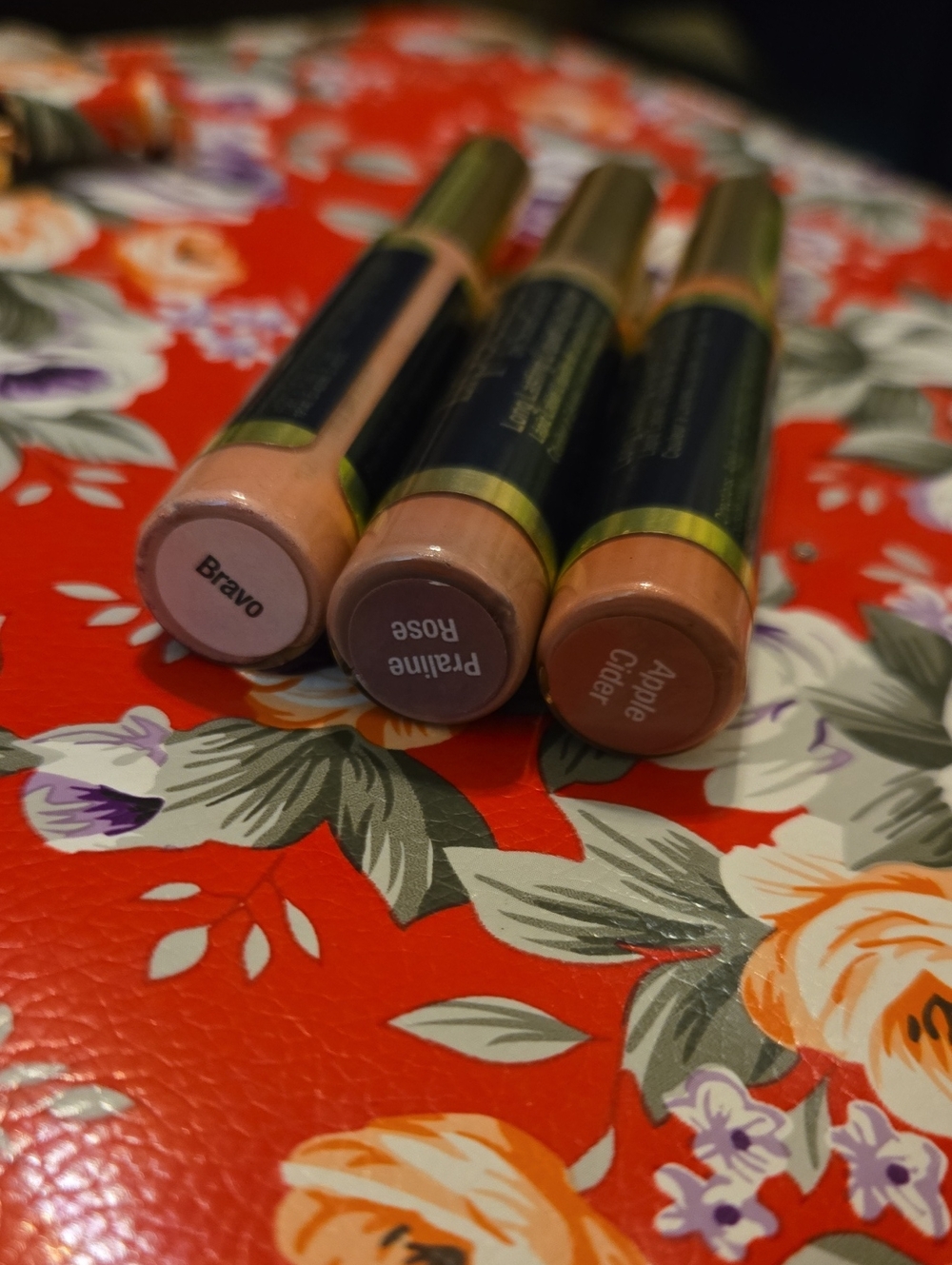 Lipsense Set: Bravo, Praline Rose, Apple Cider